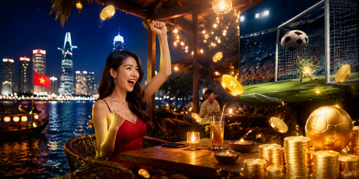 Người dùng tại Sài Gòn đăng nhập tài khoản cá cược u95 bên ly cà phê sáng